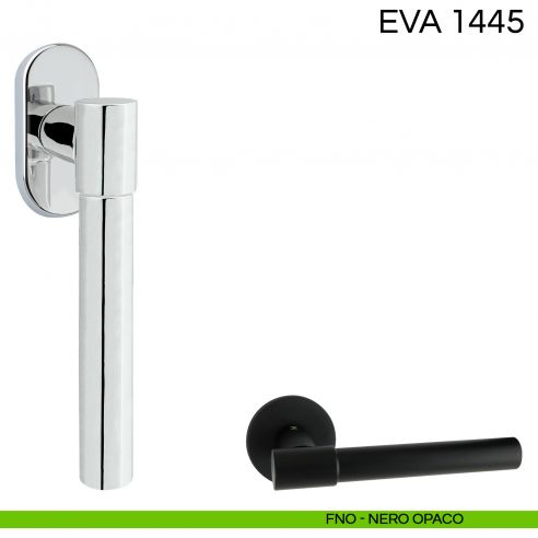 Maniglia per finestra martellina DK Eva Fimet Handles - F.NO cromo lucido