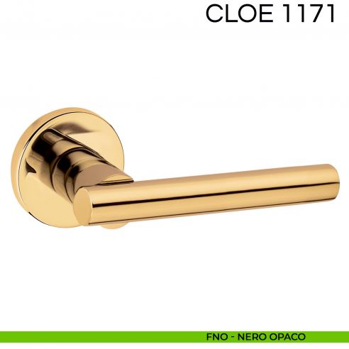 Maniglia per porta Cloe Fimet Handles - F01 ottone lucido