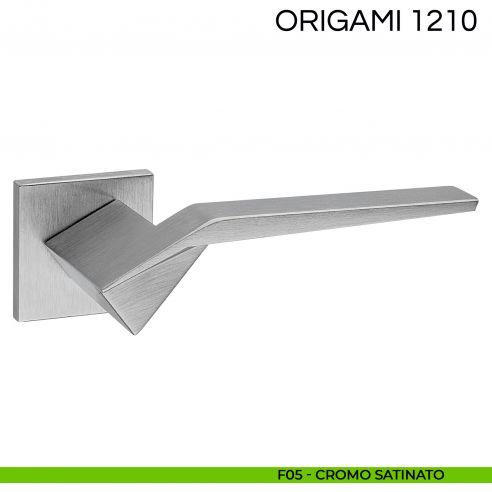 Maniglia per porta Origami Fimet Handles F05 - cromo satinato