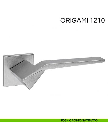Maniglia per porta Origami Fimet Handles F05 - cromo satinato