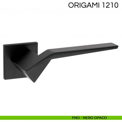 Maniglia per porta Origami Fimet Handles FNO - nero opaco