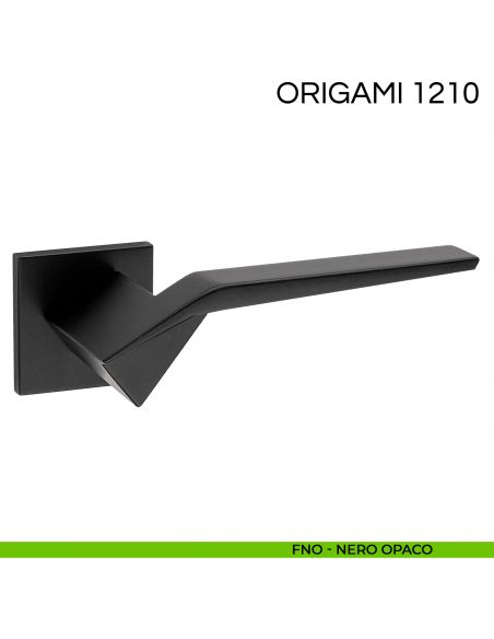 Maniglia per porta Origami Fimet Handles FNO - nero opaco