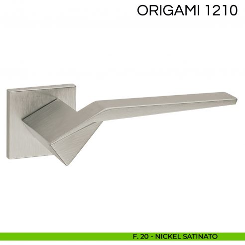 Maniglia per porta Origami Fimet Handles F20 - nickel satinato