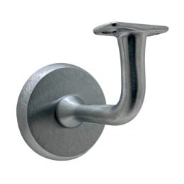 Supporto per corrimano cromo satinato testa piana Nestori