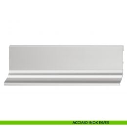 Maniglia profilo a gola montaggio tra piano di lavoro e frontale in alluminio per mobile Hafele 2