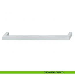 Maniglia a ponte per mobile in zama Hafele finitura cromo opaco 2