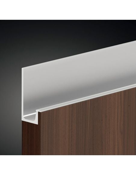 Maniglia profilo incasso in alluminio per mobili Hafele