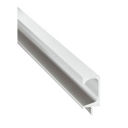 Maniglia a incasso tonda in alluminio per mobili Hafele