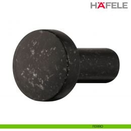 Pomolo rotondo in zama H1340 Hafele 2