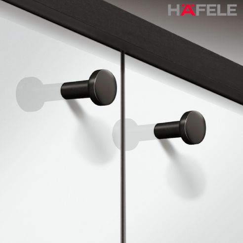 Pomolo rotondo in zama H1340 Hafele - Ambientata