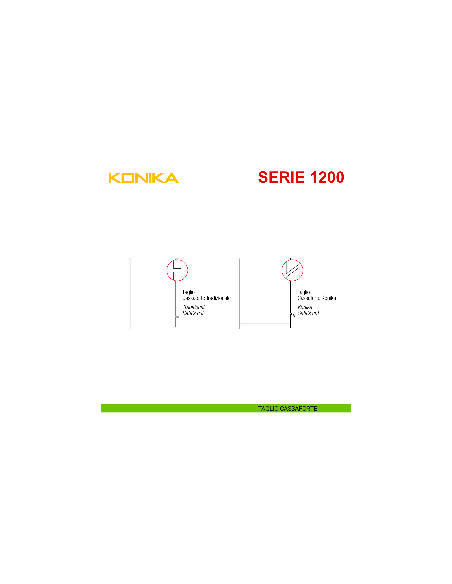 Cassaforte con chiave Stark Konika da incasso serie 1200 antisfondamento modello 1204 taglio