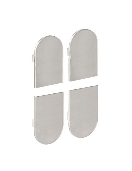 Cerniera invisibile con molla chiudiporta AGB Eclipse 3.2 HD Self portata 60 kg