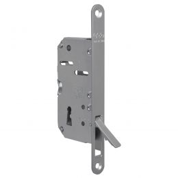 Piastra di copertura per porta scorrevole Scivola Tre Class AGB con levetta a scomparsa