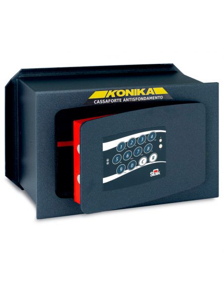 Cassaforte con combinazione elettronica Stark 1250 Konika modello 1252 da incasso