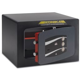Cassaforte con chiave e combinazione da appoggio serie 3240TK modello 3245TK Stark