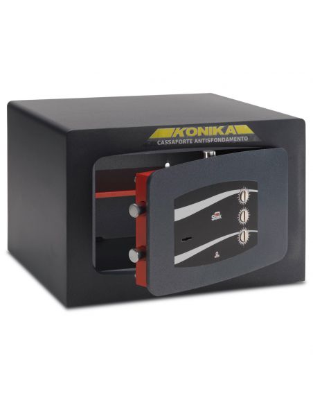 Cassaforte con chiave e combinazione da appoggio serie 3240TK modello 3245TK Stark