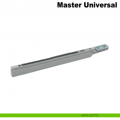 Fermo ammortizzato per kit Master Universal Caimi Export vista sotto