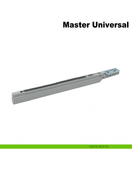 Fermo ammortizzato per kit Master Universal Caimi Export vista sotto
