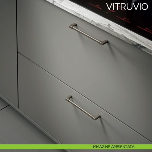 Maniglia per mobile moderno Vitruvio Bosetti Marella Design MG44101/MG44100 immagine ambientata