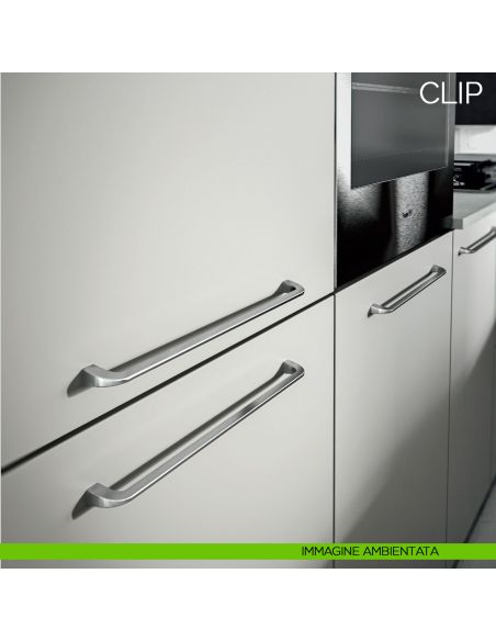 Maniglia per mobile moderno Clip Bosetti Marella Design MG41245-MG41247-MG41249 immagine ambientata