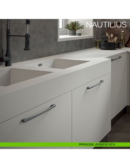 Maniglia per mobile moderno Nautilius Bosetti Marella Design MG41225/MG41227 immagine ambientata