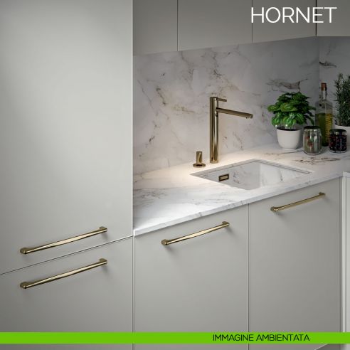 Maniglia per mobile moderno Hornet Bosetti Marella Design MG44125/MG44124 immagine ambientata