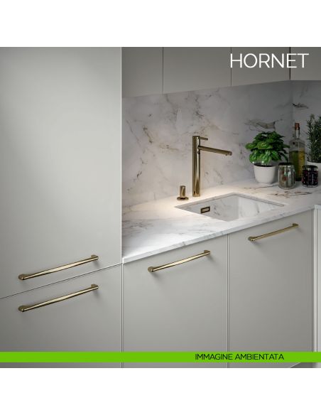 Maniglia per mobile moderno Hornet Bosetti Marella Design MG44125/MG44124 immagine ambientata