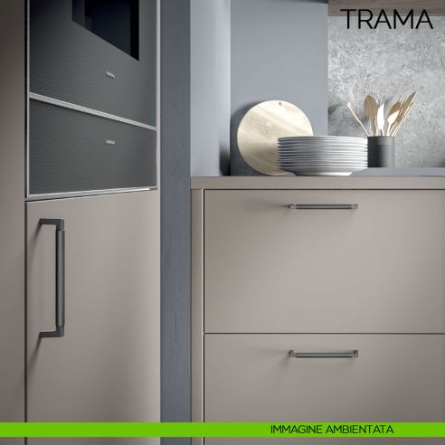 Maniglia per mobile moderno Trama Bosetti Marella Design MG41199/MG41201 immagine ambientata