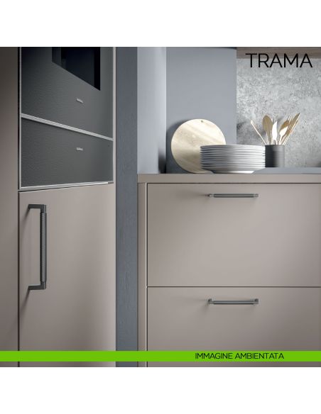 Maniglia per mobile moderno Trama Bosetti Marella Design MG41199/MG41201 immagine ambientata