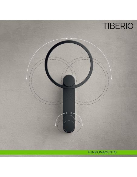 Appendiabiti a parete moderno Tiberio Bosetti Marella Design funzionamento