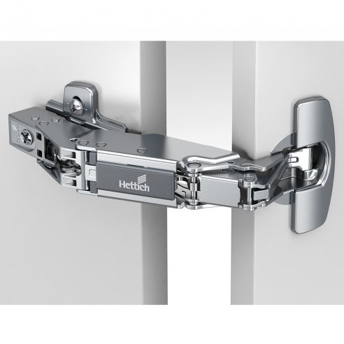 Cerniera Hettich Sensys 165° ammortizzata per ante in battuta