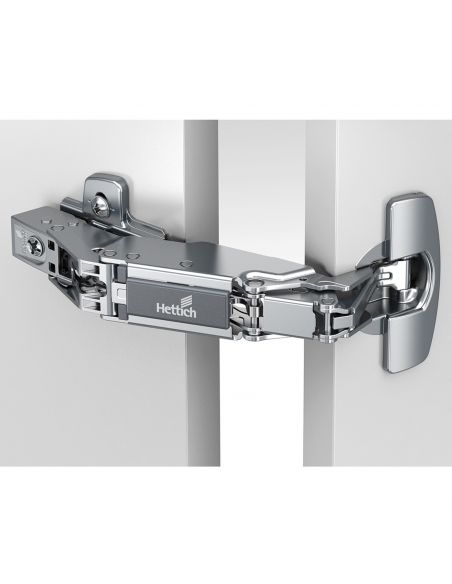 Cerniera Hettich Sensys 165° ammortizzata per ante in battuta
