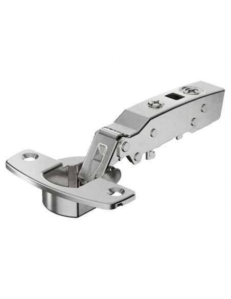 Cerniera Hettich Sensys 110° ammortizzata per ante in battuta