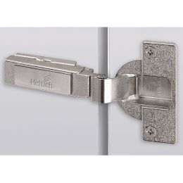 Cerniera Hettich Intermat per ante di grande spessore in battuta apertura 95° con molla 2