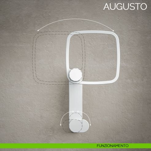 Appendiabiti a parete moderno Augusto Bosetti Marella Design funzionamento