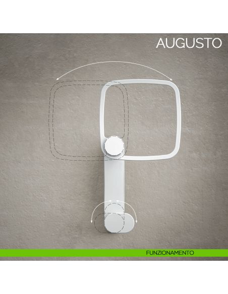 Appendiabiti a parete moderno Augusto Bosetti Marella Design funzionamento