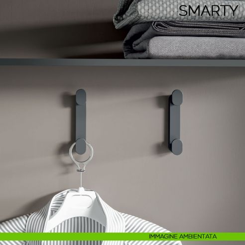 Appendiabiti a parete moderno Smarty Bosetti Marella Design MG44213-MG44214 immagine ambientata