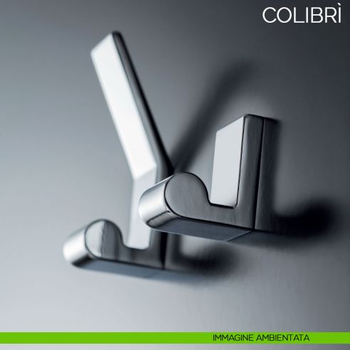 FantasHome Gancio Da Parete Singolo In Ghisa Con Design Colibrì – Decorativo E Resistente