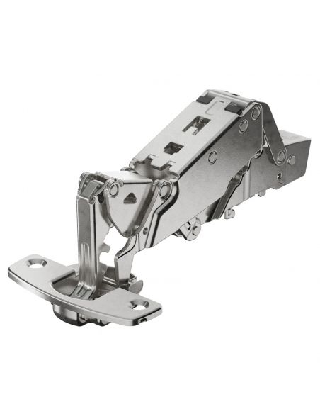 Cerniera Hettich Sensys 165° ammortizzata per ante in mezza battuta