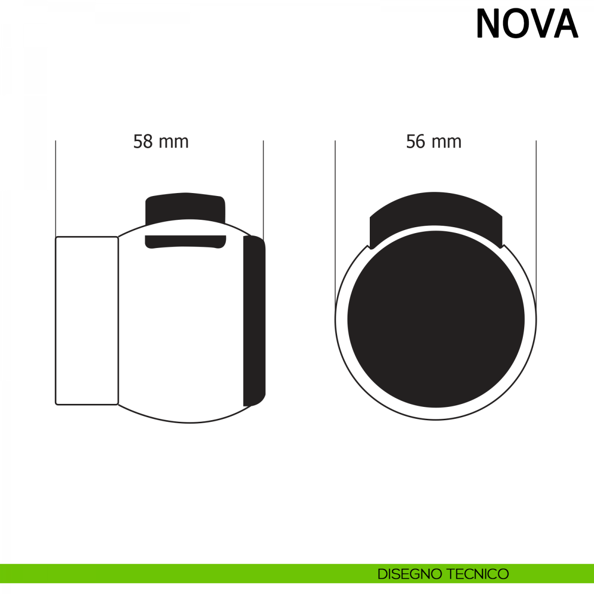 Jeu De Boutons PremiApri Nova N13NAGR, Argent/Gris
