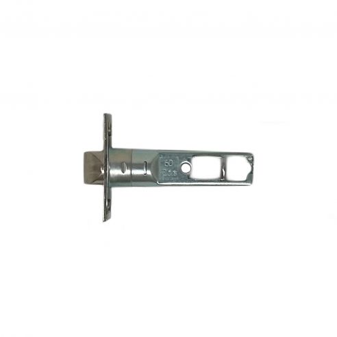 Serratura scrocco tubolare TB entrata 60 mm bordo retto per PremiApri Meroni