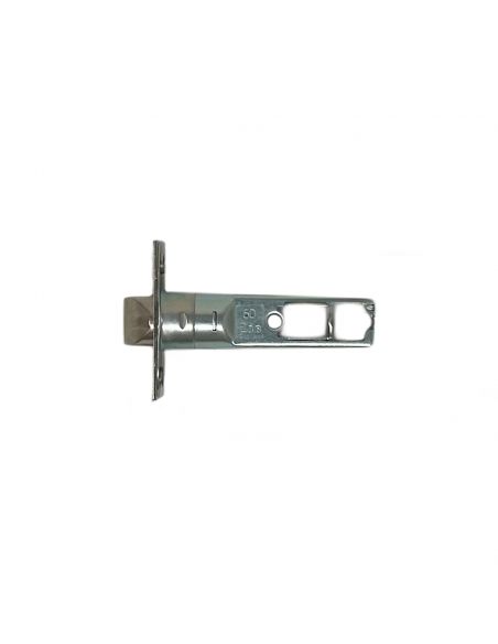Serratura scrocco tubolare TB entrata 60 mm bordo retto per PremiApri Meroni