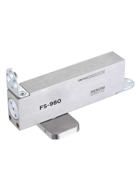Cerniera chiudiporta a pavimento Meroni FS980 per porte a bilico pivot