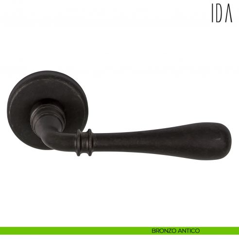 Maniglia per porta Ida Colombo Design bronzo antico