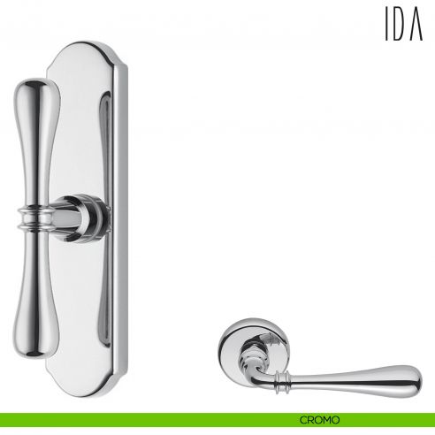 Maniglia per finestra cremonese Ida Colombo Design cromo