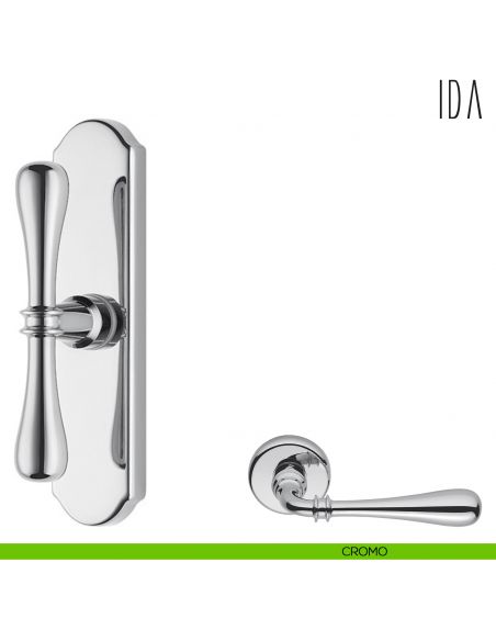 Maniglia per finestra cremonese Ida Colombo Design cromo