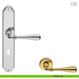 Maniglia con placca per porta Ida Colombo Design 2