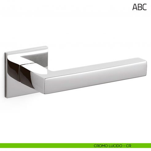 Maniglia per porta ABC Olivari cromo lucido
