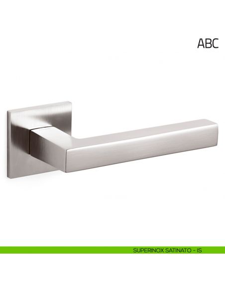 Maniglia per porta ABC Olivari superinox satinato