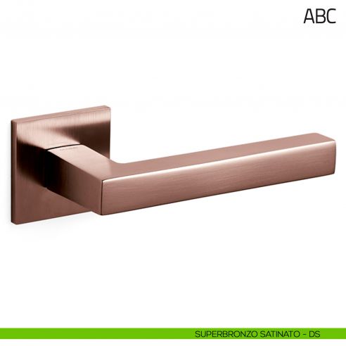 Maniglia per porta ABC Olivari superbronzo satinato